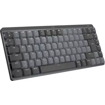 LOGITECH MX Mechanical Mini Minimalistlik juhtmevaba valgustatud klaviatuur - GRAPHITE - (US) INTL - 2,4GHZ/BT - N/A - EMEA - CLICKY