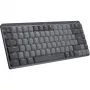 LOGITECH MX Mechanical Mini Minimalistlik juhtmevaba valgustatud klaviatuur - GRAPHITE - (US) INTL - 2,4GHZ/BT - N/A - EMEA - CLICKY
