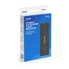 SSD-korpus SAVIO AK-84 must M.2-ketastele, USB 10 Gbit/s (tüüp-A / USB-C), alumiinium + ABS