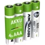 Ansmann 1x4 NiMH Aku, mikro-AAA tüüp, 600, min 550 mAh 1311-0022 (1311-0022)