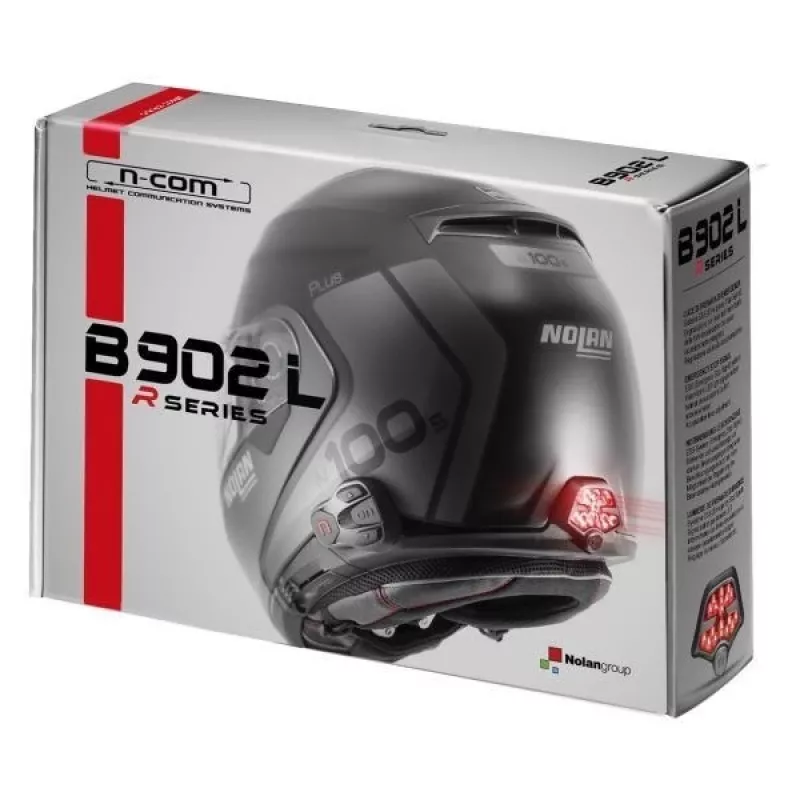 Nolan N-Com B902L R mootorratturi sidesüsteem, 1 tk, must