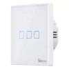 Seinale paigaldatav nutikas lüliti Sonoff T2 EU TX 3-kanaliline Wi‑Fi + RF 433 juhtimine