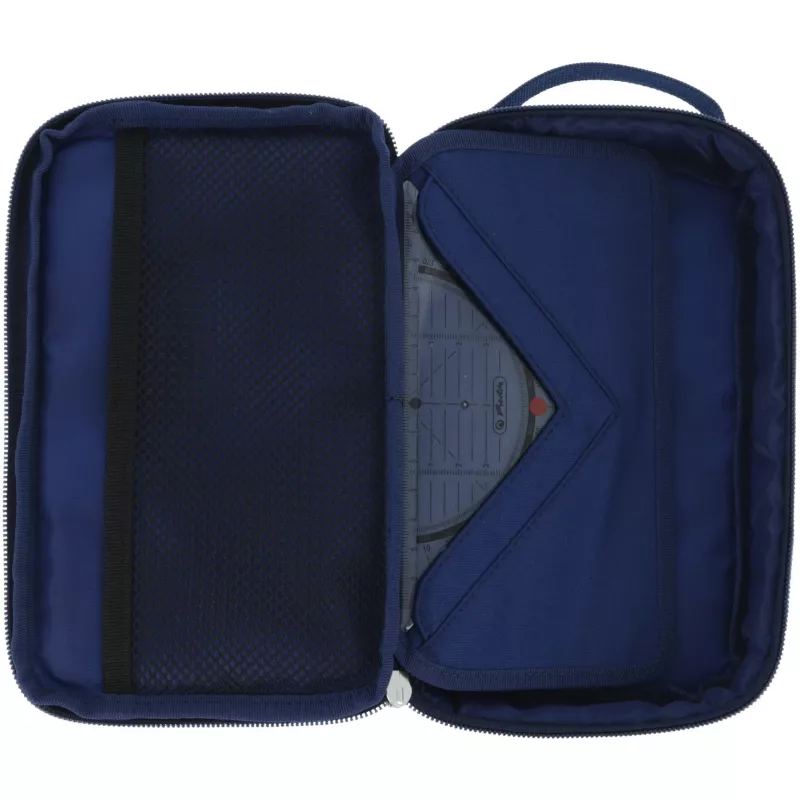 Pinal Herlitz 2 Go CamoBlue Polüester Sinine 210x130x60mm