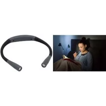 LED-lugemislamp WEDO LOOPLIGHT Reguleeritav USB, mudel 254 22101, kaasaskantav laualamp painduva varrega