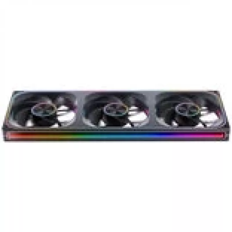 Korpuse ventilaatorid Jonsbo ZA-420BR PWM Reverse ARGB — 3×140 mm, must