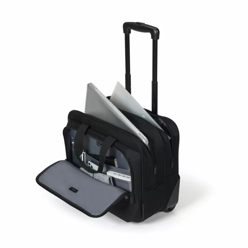 Sülearvuti ratastega kohver DICOTA Top Traveller Eco BASE 13-16 D31985-RPET