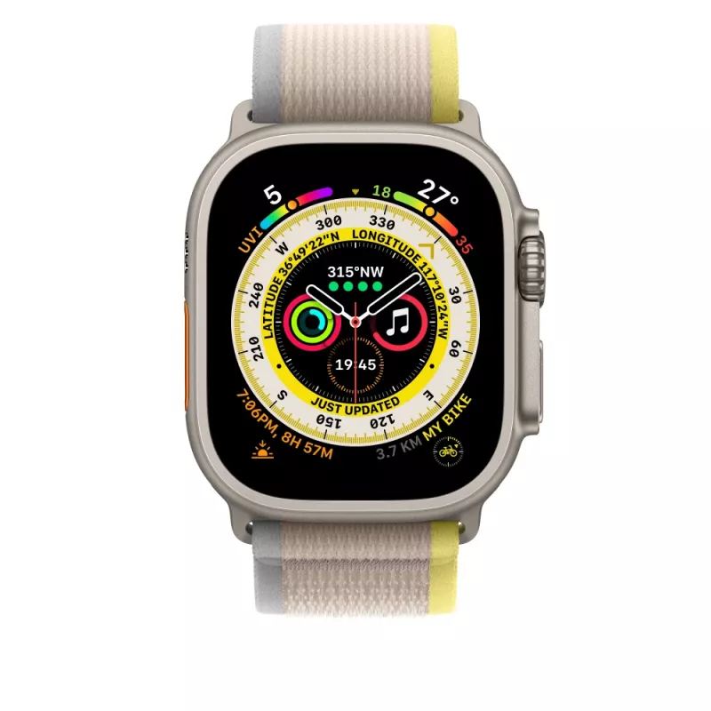 Rihm Apple MQEG3ZM/A Beež Kollane Nailon Nutikell 130-180 mm