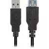 USB-kaabel Sharkoon 2m 2xUSB3.0-A
