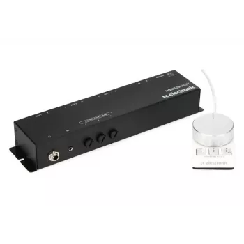 Helitugevuse kontroller TC Electronic Monitor Pilot 34000213 – lauale asetatav monitori taseme juhtimine stuudio ja miksimise jaoks