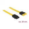 SATA-kaabel DeLOCK 83949 0,2 m SATA 7-kontaktiline kollane