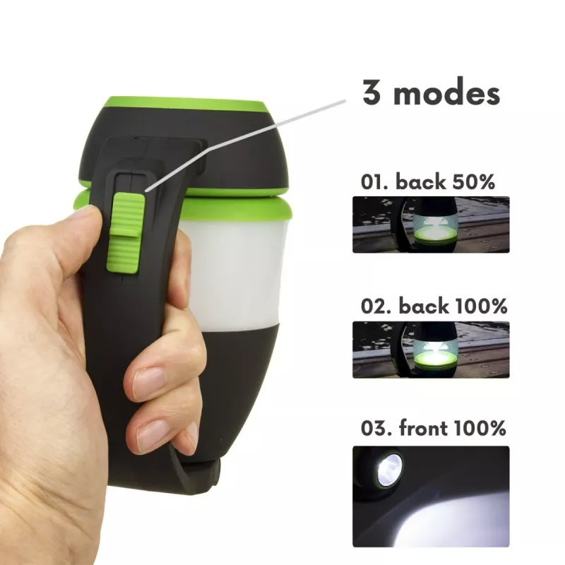 Korduvlaetav LED laagrilamp MACLEAN MCE298 3W kaasaskantav, USB-toitega, kompaktne
