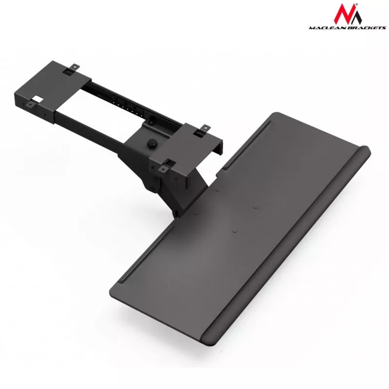 Maclean MC-757 klaviatuuri ja hiire alus lauale, 67 cm pind