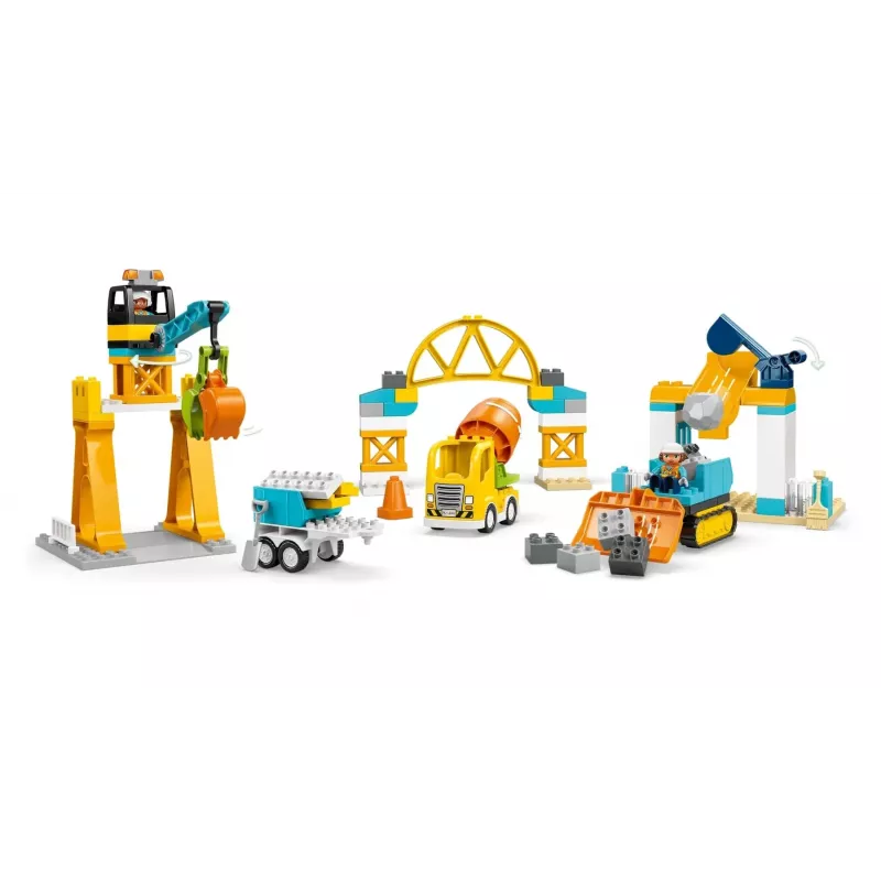 LEGO DUPLO 10476 3 in 1 Ehitusplats ja Sõidukid