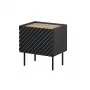 Öölaudade komplekt Cama ONDA 50x40x54 cm must MDF/puitlaastplaat 2 tk