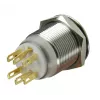 Lamptron Vandalismusschalter 19mm - Silverline - Punane