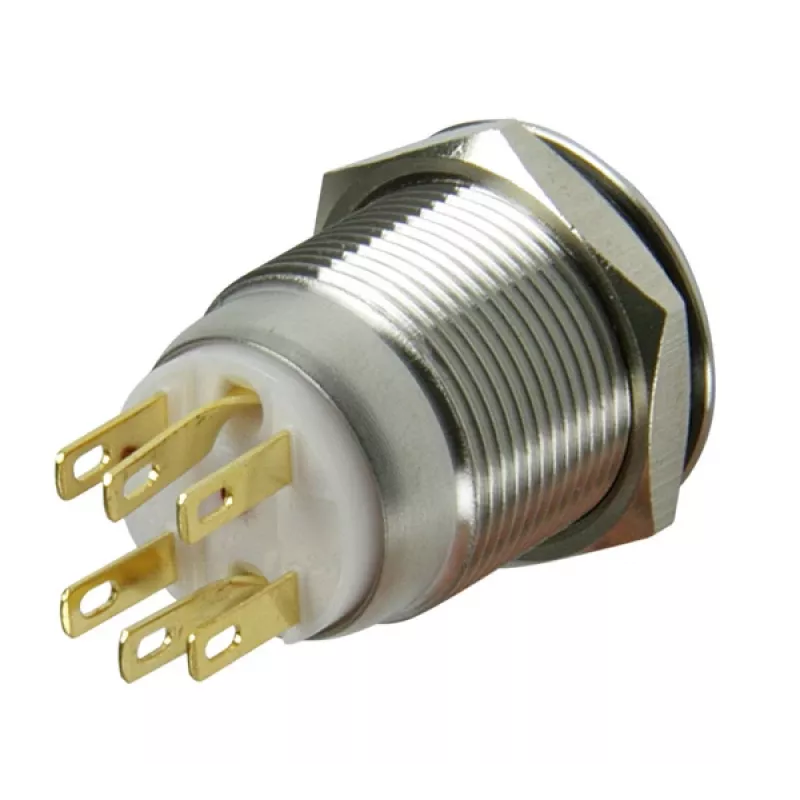 Lamptron Vandalismusschalter 19mm - Silverline - Punane