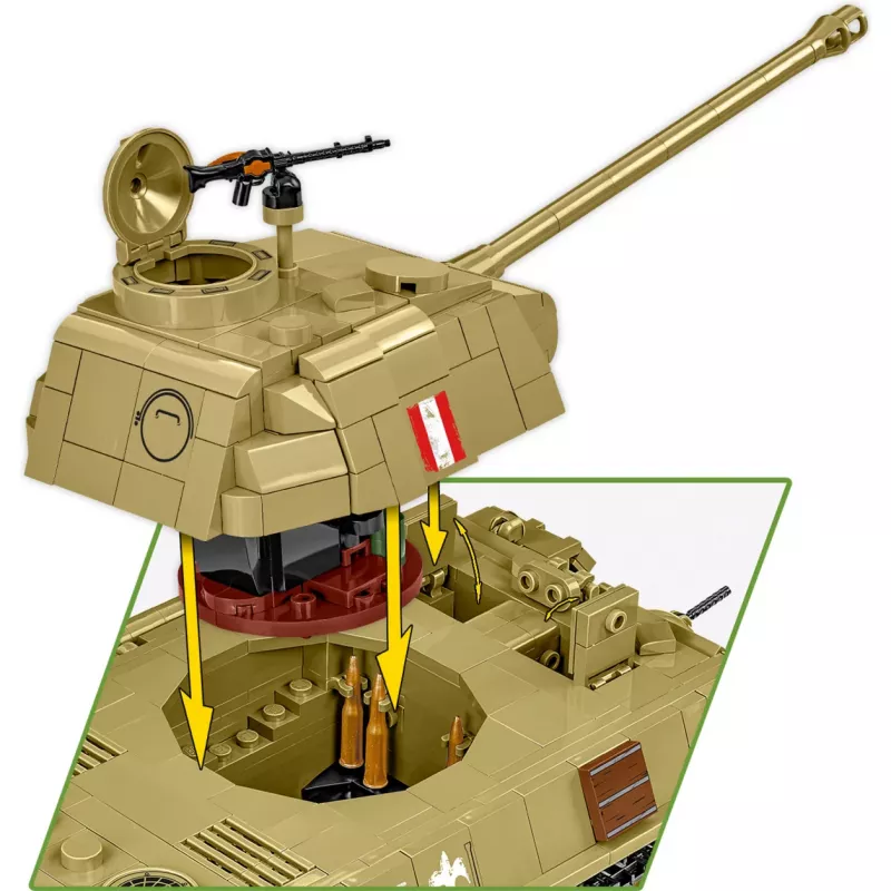 Klotsid Panzer V Panther G Pudel 1133 klotsi
