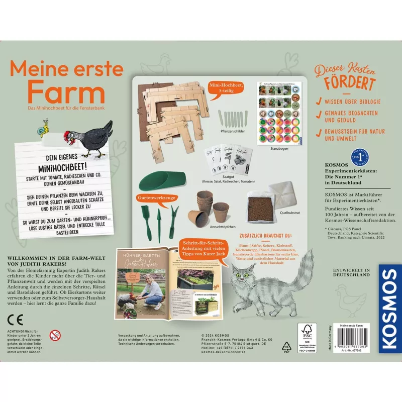 Minu esimene talu, katsekomplekt