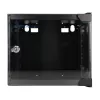 EXTRALINK LITE 4U 10 280X310 SEINALE KINNITATAV RACKIKAPP MUST