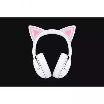 Juhtmevabad mänguripeakomplektid Razer Kraken Kitty V2 BT Valge Bluetoothi, THX Spatial Audio, RGB-valgustusega