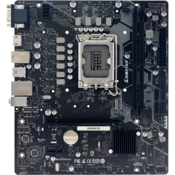 BIOSTAR H610MHD5 DDR5 Micro-ATX emaplaat