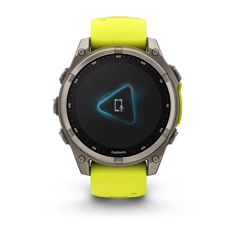 Garmin fenix 8 3.3 cm (1.3) 47 mm digitaalne 260 x 260 pikslit puuteekraan Titaan WiFi GPS (satelliit)