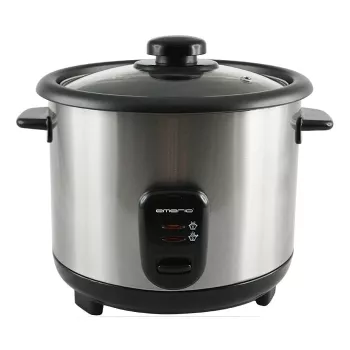 Emerio RCE-110118, must, roostevaba teras, 1,5 l, 500 W, 265 mm, 240 mm, 263 mm