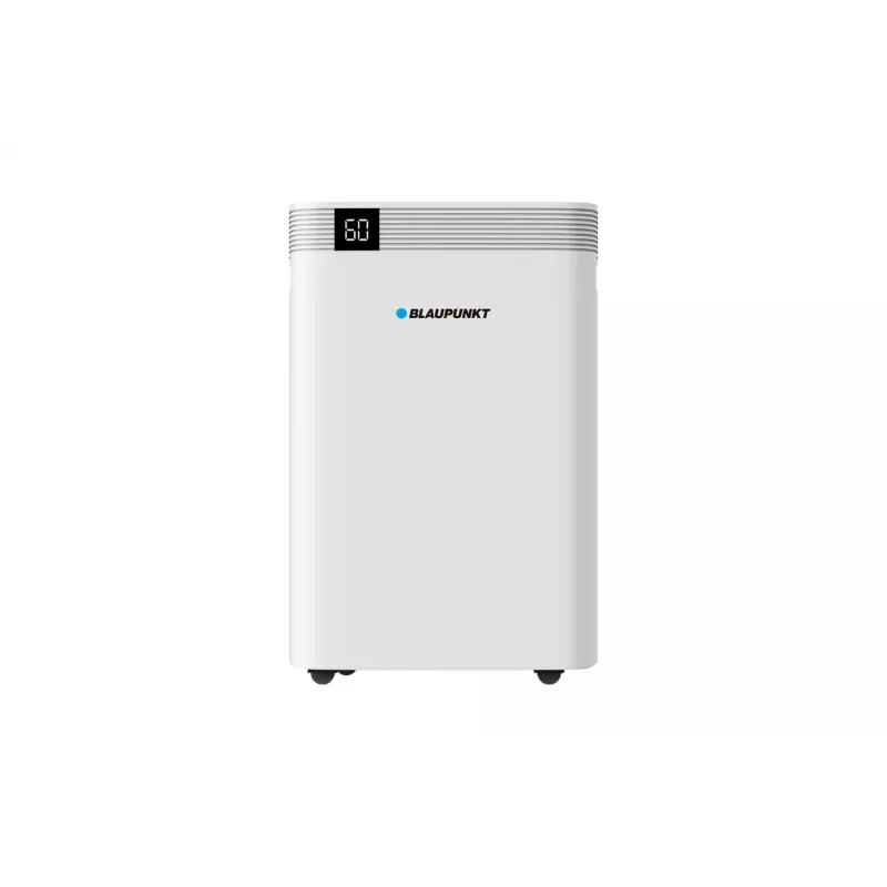 Õhukuivati BLAUPUNKT ADH601 — 2,5 l paak, 16 l/24h, 245 W, 48 dB, Wi‑Fi, kuni 20–40 m², valge