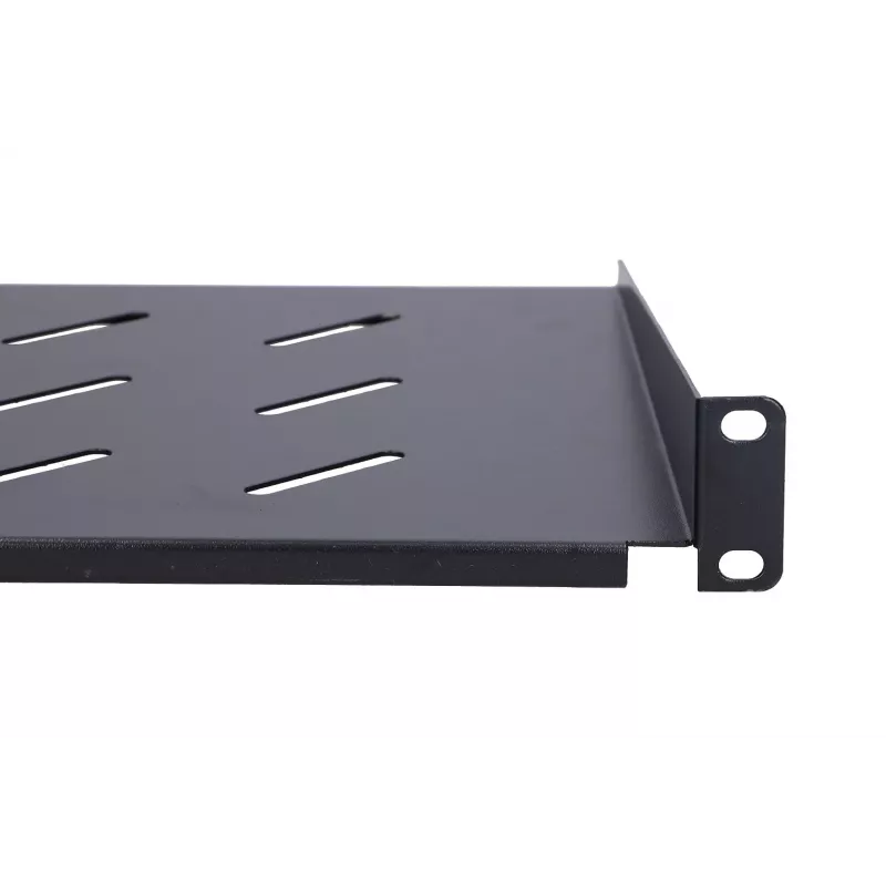 Rack shelf Extralink Extralink Shelf 1U 250mm Must 19 tolli