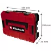 Tööriistakohver Einhell 4540019 must punane 420x95x280mm 1,95kg