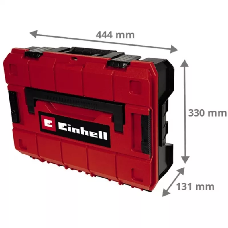 Tööriistakohver Einhell 4540019 must punane 420x95x280mm 1,95kg