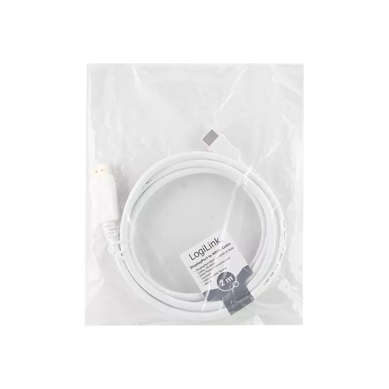 HDMI-DP-kaabel LogiLink CV0055 2m