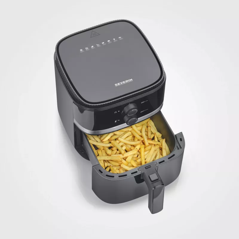 Kuumaõhufritüür Severin FR 2452 4,3 L 1500 W Must Hõbedane