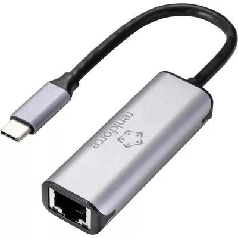 Renkforce USB-C, võrguadapter [1x USB 3.2 Gen 1 pistik C (USB 3.0) - 1x RJ45-pistikupesa] 716173x (RF-4599070)