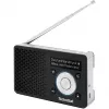 Kaasaskantav raadio TECHNISAT DIGITRADIO 1 A — DAB+/FM, OLED-ekraan, USB-C, 3,5 mm kõrvaklappide pesa, 1 W, must/hõbedane