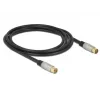 Koaksiaalkaabel RG-6/U DeLOCK 88946 2m IEC Must