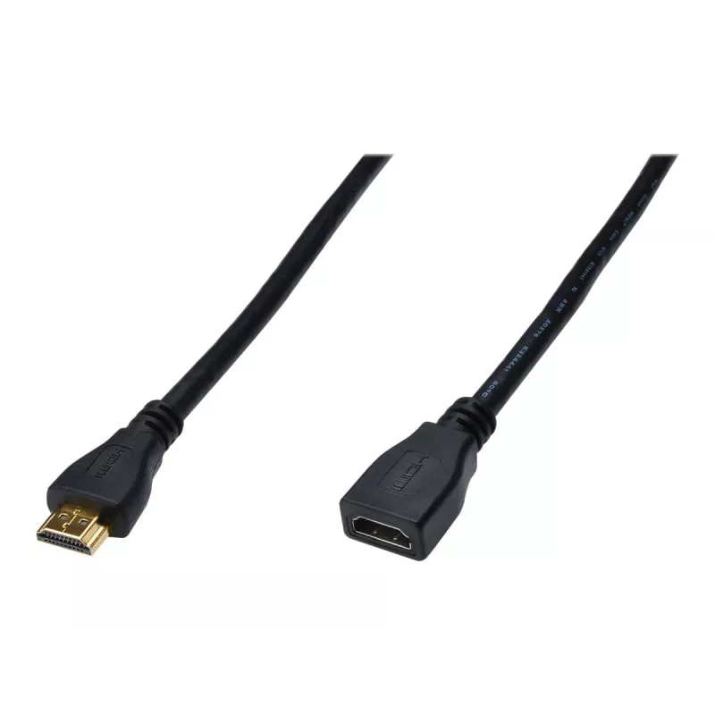 HDMI-pikenduskaabel Digitus AK-330201-020-S 2m