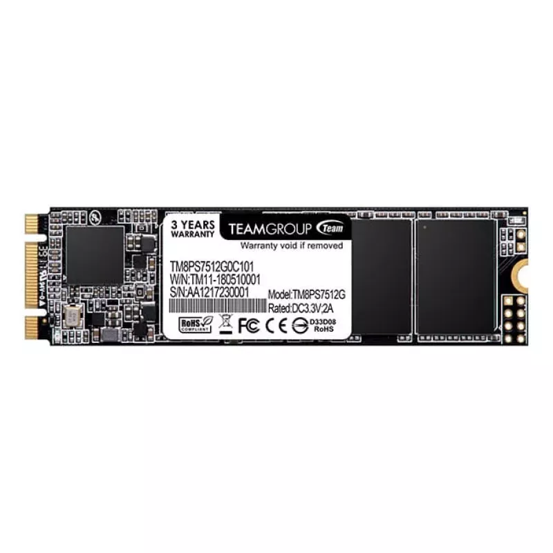 SSD-ketas Team Group 512 GB M.2 SATA III TM8PS7512G0C101