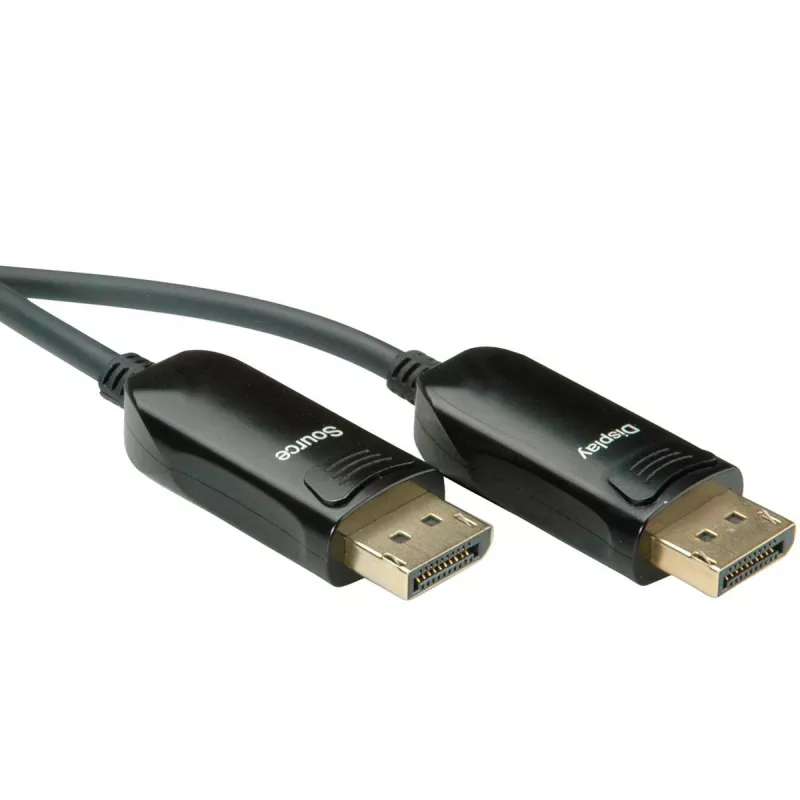 ROLINE DisplayPort v1.4 kaabel AOC 8K60 ST/ST 20m - kaabel - digitaalne/ekraan/video - 20 m (14.01.3493)