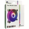 INTER-TECH Argus RS-061 120mm ARGB korpuse ventilaator - must