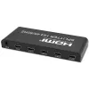 Qoltec 51799 Aktiivne HDMI jaotur 4 x HDMI 4K x 2K | 6Gb/s | 60Hz