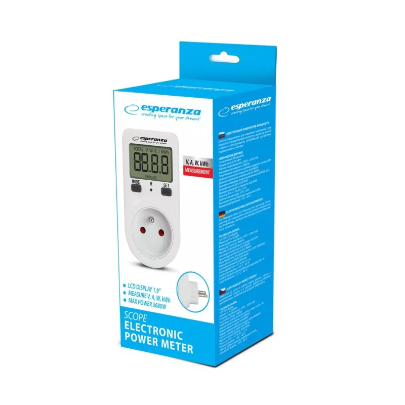 Esperanza ELA102 elektroonilise elektritarbimise mõõtur