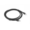 Võrgukaabel LANBERG PCU5-10CC-0200-BK RJ-45 Cat5e U/UTP 2 m Must