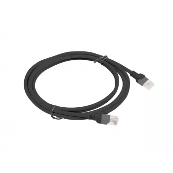 Võrgukaabel LANBERG PCU5-10CC-0200-BK RJ-45 Cat5e U/UTP 2 m Must