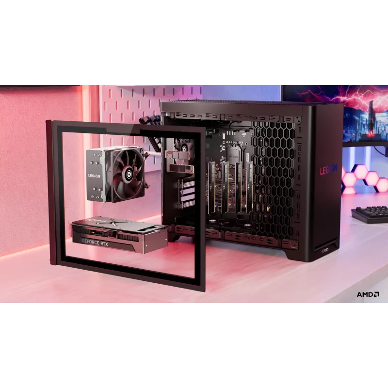 Lenovo Legion | T5 30AGB10 | Lauaarvuti | Torn | AMD Ryzen 7 | 7700X | 32 (2x16GB) GB | UDIMM DDR5 | 512 GB | NVIDIA GeForce RTX 5070 | Ilma klaviatuurita | Windows 11 Pro | Garantii 24 kuud