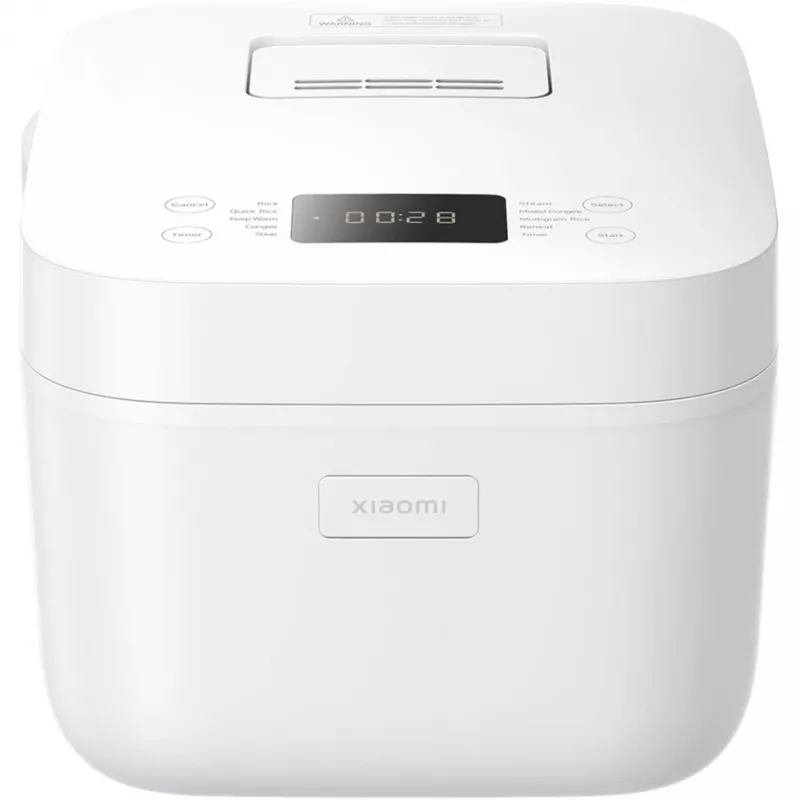 Multifunktsionaalne riisikeetja Xiaomi 3L 710W Valge — alumiiniumist sisepott, kompaktne