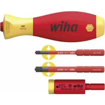 Pöördemomendi adapter Wiha 29701200S4 1/4-tollise ajamiga, pöördemomendi vahemik 2–10 Nm