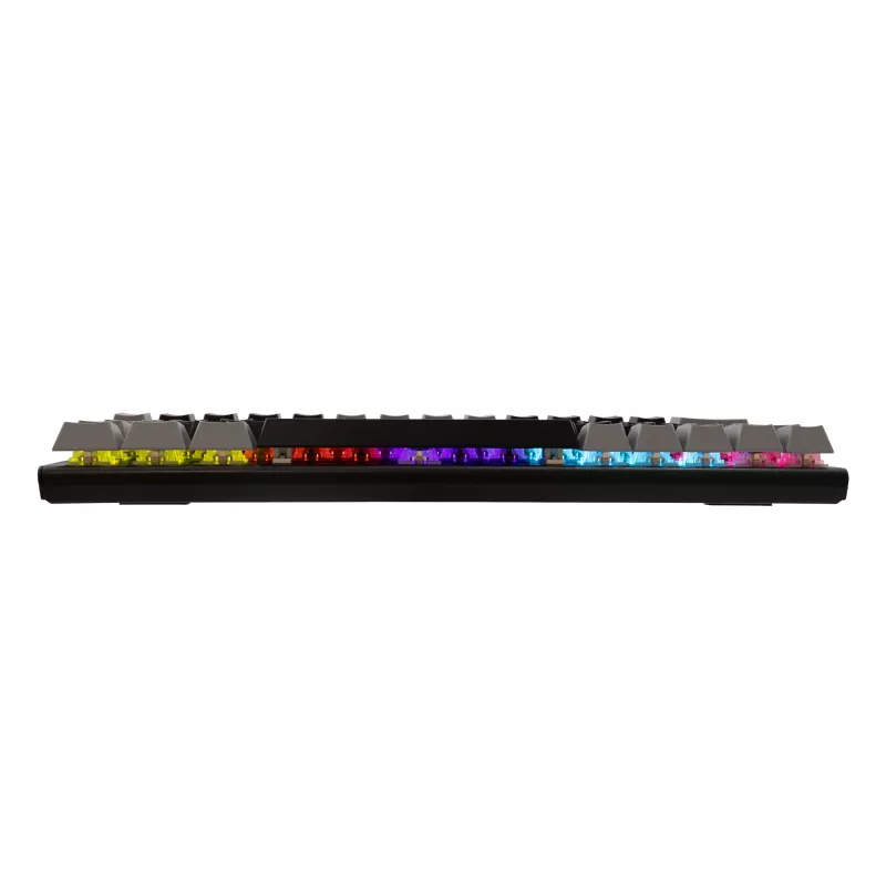 Mehaaniline mänguriklaviatuur White Shark Wakizashi WAKIZASHI-2 US Red lülititega, must-hall