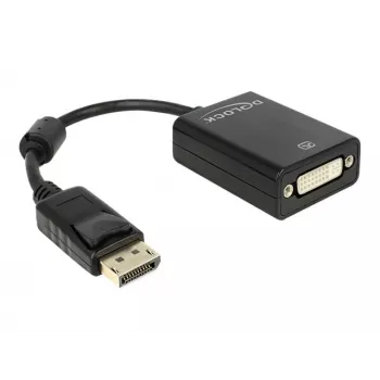 Delock Adapter Displayport isane > DVI 24+5 emane - DisplayPort-Adapter - DisplayPort (M)