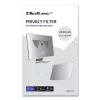 Privaatsusfilter QOLTEC 51059 23,8-tollisele (60,5 cm) monitorile, 527 x 296,9 mm, läbipaistev